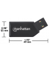 MANHATTAN Czytnik kart uniwersalny 24-w-1 USB 2.0 Zewnętrzny, Czarny - nr 39