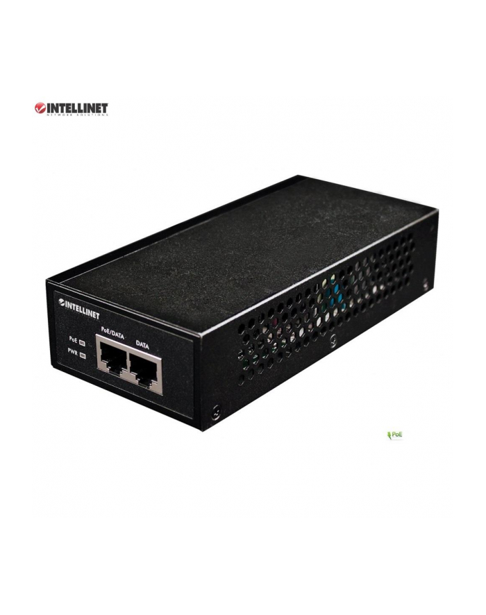 intellinet network solutions Intellinet Adapter PoE+/PoE IEEE 802.3at/af 1 portowy, gigabit główny