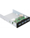 Delock USB 3.0 wewnętrzny 3.5'' Hub 4 Porty - nr 17
