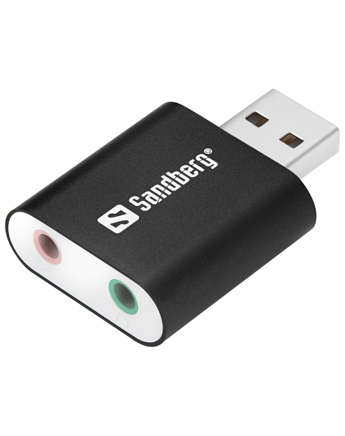 Sandberg zewnętrzna karta dźwiękowa USB to Sound Link główny
