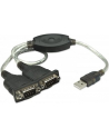 MANHATTAN  Konwerter USB na port szeregowy 2 x RS232 - nr 18