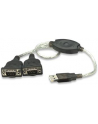 MANHATTAN  Konwerter USB na port szeregowy 2 x RS232 - nr 24