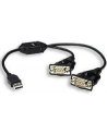 MANHATTAN  Konwerter USB na port szeregowy 2 x RS232 - nr 46