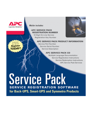 apc by schneider electric Service Pack 1 Year Extended Warranty - Phisical Delivery - SP-01