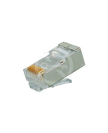 Solarix modular wtyk 8p8c CAT6 ułożone FTP linka (100szt.)