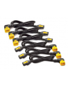 apc by schneider electric APC Power Cord Kit (6 ea), Locking, C13 to C14 (90 Degree), 1.8m - nr 11