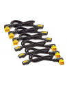 apc by schneider electric APC Power Cord Kit (6 ea), Locking, C13 to C14 (90 Degree), 1.8m - nr 8