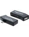 Delock Czytnik kart Micro USB OTG + 1 x port USB - nr 9