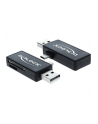 Delock Czytnik kart Micro USB OTG + męskie złącze USB A - nr 15