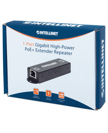 intellinet network solutions Intellinet Gigabitowy extender repeater PoE/PoE+ 1-portowy