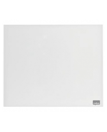 NOBO Tablica Diamond 45x45 cm, biała, szklana, magnetyczna