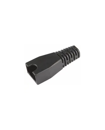 Solarix osłonka na wtyk RJ45 non-snag proof czarna