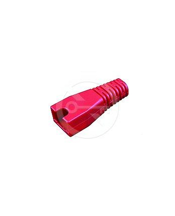 Solarix osłonka na wtyk RJ45 non-snag proof czerwona nr 2