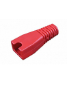 Solarix osłonka na wtyk RJ45 non-snag proof czerwona - nr 3