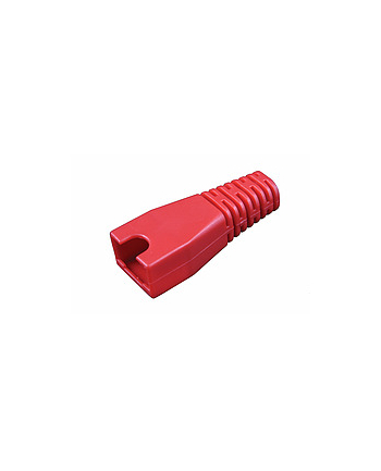Solarix osłonka na wtyk RJ45 non-snag proof czerwona nr 1