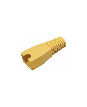Solarix osłonka na wtyk RJ45 non-Snag Proof żółta