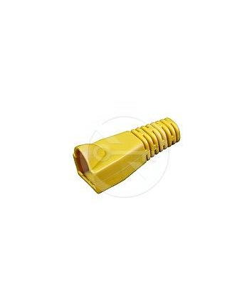 Solarix osłonka na wtyk RJ45 Snag Proof żółta nr 1