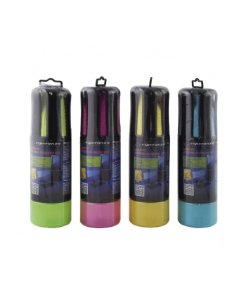 ESPERANZA Zestaw do Czyszczenia Ekranów LED/LCD/TFT| ŻEL 150ML| MIKROFIBRA