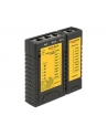 Delock Tester przewodów RJ45 / RJ12 / PoE - nr 5