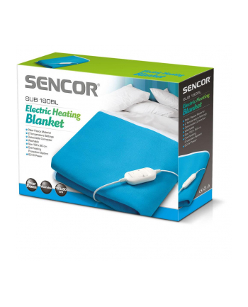 Koc elektryczny Sencor SUB 181BL | 150x80 cm