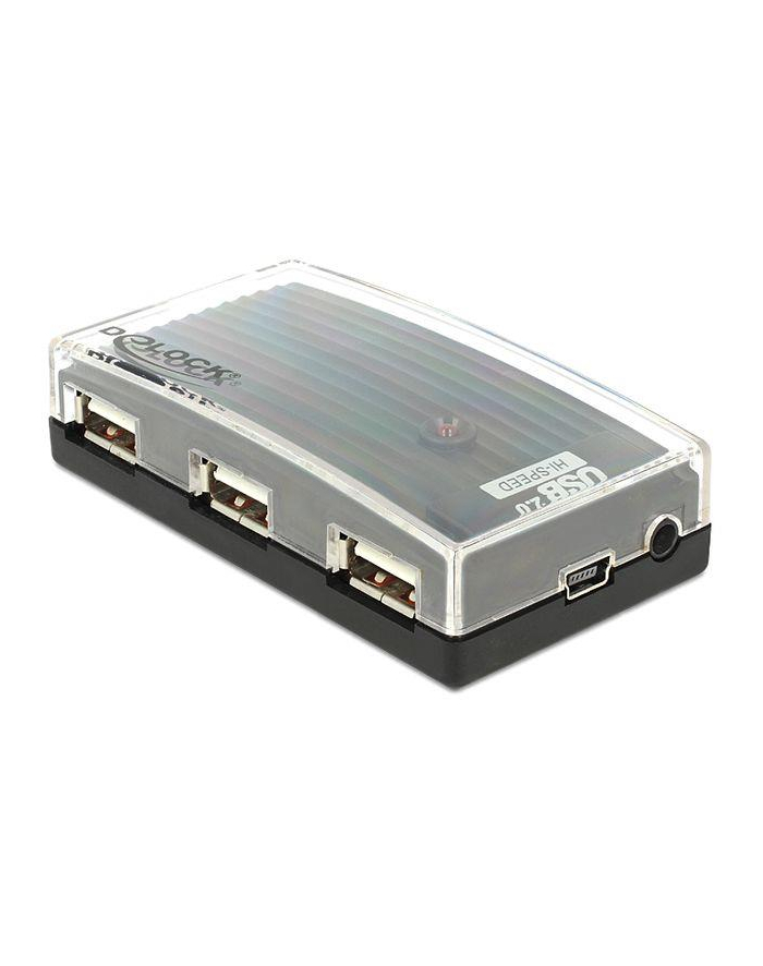 Delock HUB 4-portowy zewnętrzny USB 2.0 główny