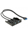 Delock frontpanel  USB 3.0 x2 do zatoki 3,5/5,25'' PIN header - nr 5