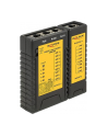 Delock Tester przewodów RJ45 / RJ12 / PoE - nr 32