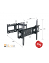 Uchwyt do TV Libox LONDYN LB-400 | 32''-65'', VESA 600x400mm, 45 kg, horizontal - nr 3