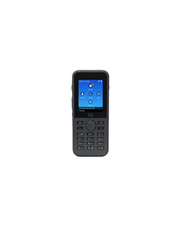 cisco systems Cisco Unified Wireless IP Phone 8821 with Battery and Power Supply główny