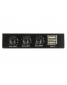 Delock Panel przedni 3.5″ > 2x USB 2.0 + 3x kontroler obrotów wentylatorów - nr 7