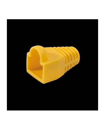 LOGILINK - Osłonki wtyku RJ45, żółte - 100szt.