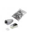 LOGILINK - Wtyki RJ45 FTP kat.6 z osłonką - szare,100szt. - nr 15