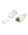 LOGILINK - Wtyki RJ45 FTP kat.6 z osłonką - szare,100szt. - nr 18