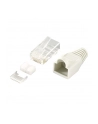 LOGILINK - Wtyki RJ45 FTP kat.6 z osłonką - szare,100szt. - nr 19