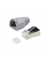 LOGILINK - Wtyki RJ45 FTP kat.6 z osłonką - szare,100szt. - nr 1