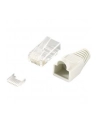 LOGILINK - Wtyki RJ45 UTP kat.6 z osłonką - szare,100szt. - nr 17