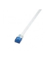 LOGILINK Płaski Patch cord U/UTP kat.6, biały 0,5m - nr 15