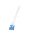 LOGILINK Płaski Patch cord U/UTP kat.6, biały 0,5m - nr 9