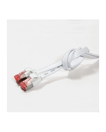 LOGILINK - Płaski Patch cord U/FTP;6;PIMF;dł.3m;biały