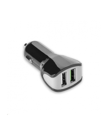 CELLY Szybka Ładowarka Samochodowa 2 x USB do 3,4A CC2USBTURBOBK