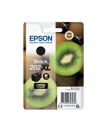 Tusz Epson black 202XL | 13,8ml | Claria Premium