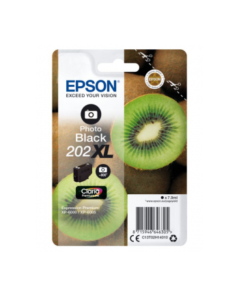 Tusz Epson photo black 202XL | 7,9ml | Claria Premium