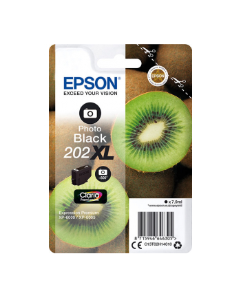 Tusz Epson photo black 202XL | 7,9ml | Claria Premium