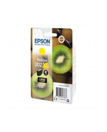 Tusz Epson singlepack 202XL yellow | 8,5ml | Claria premium