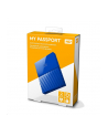 western digital Dysk zewnętrzny WD My Passport, 2.5'', 2TB, USB 3.1, niebieski - nr 6