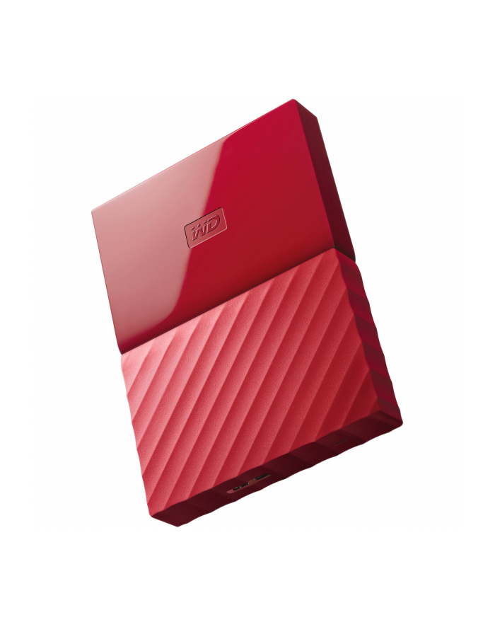 western digital Dysk zewnętrzny WD My Passport, 2.5'', 2TB, USB 3.1, czerwony główny