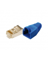 LOGILINK - Wtyki RJ45 FTP kat.5e z osłonką - niebieskie 100szt. - nr 11