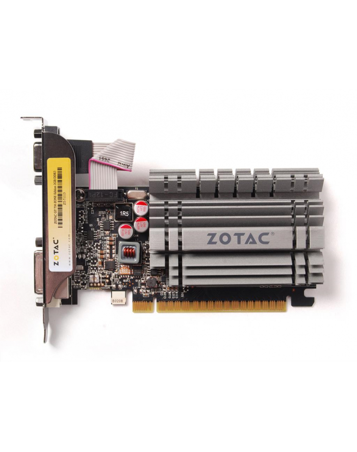 ZOTAC GeForce GT 730 ZONE Edition Low Profile, 2GB DDR3 (64 Bit), HDMI, DVI, VGA główny