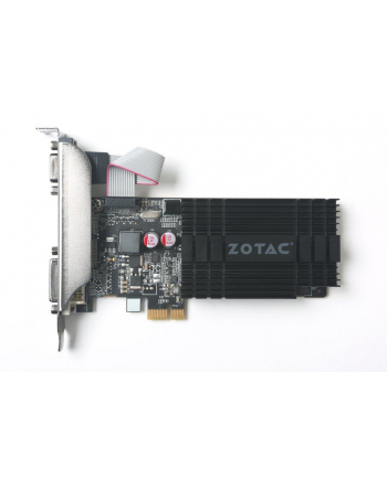 ZOTAC GeForce GT 710, 1GB DDR3 (64 Bit), HDMI, DVI, VGA