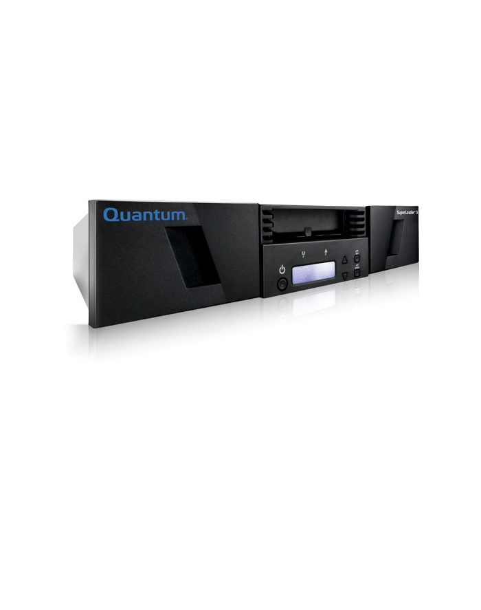 Quantum SuperLoader 3, 1xLTO-8HH tape drive, Model C, 8slots, 6Gb/s SAS, rack główny